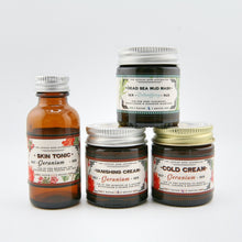 Load image into Gallery viewer, Geranium Travel Beauty Set - The Lovely Rose Apothecary