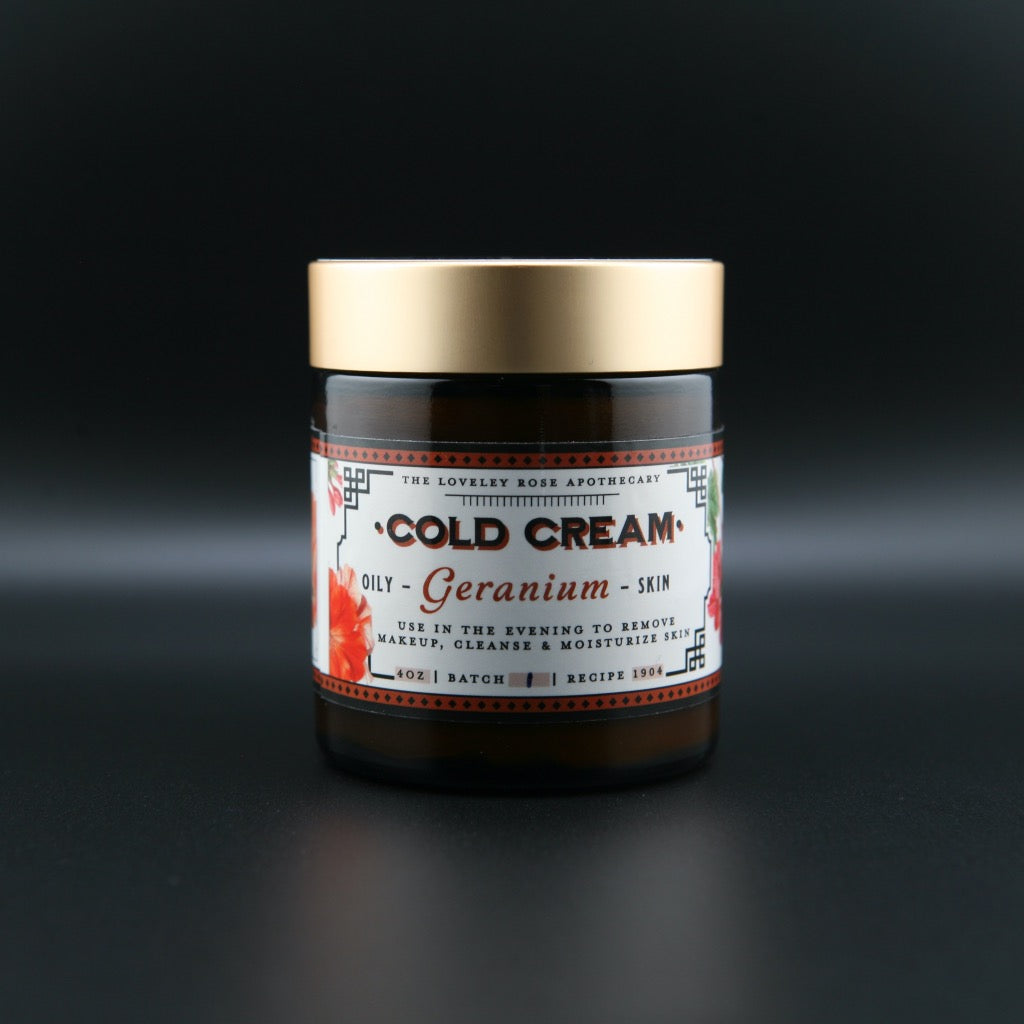 Geranium Cold Cream