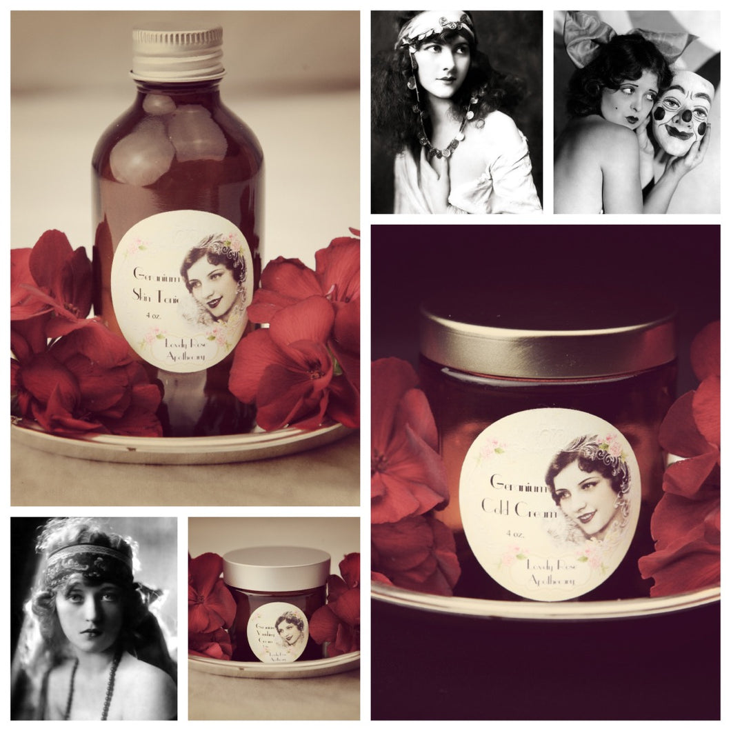 Ultimate Geranium Beauty Set - The Lovely Rose Apothecary