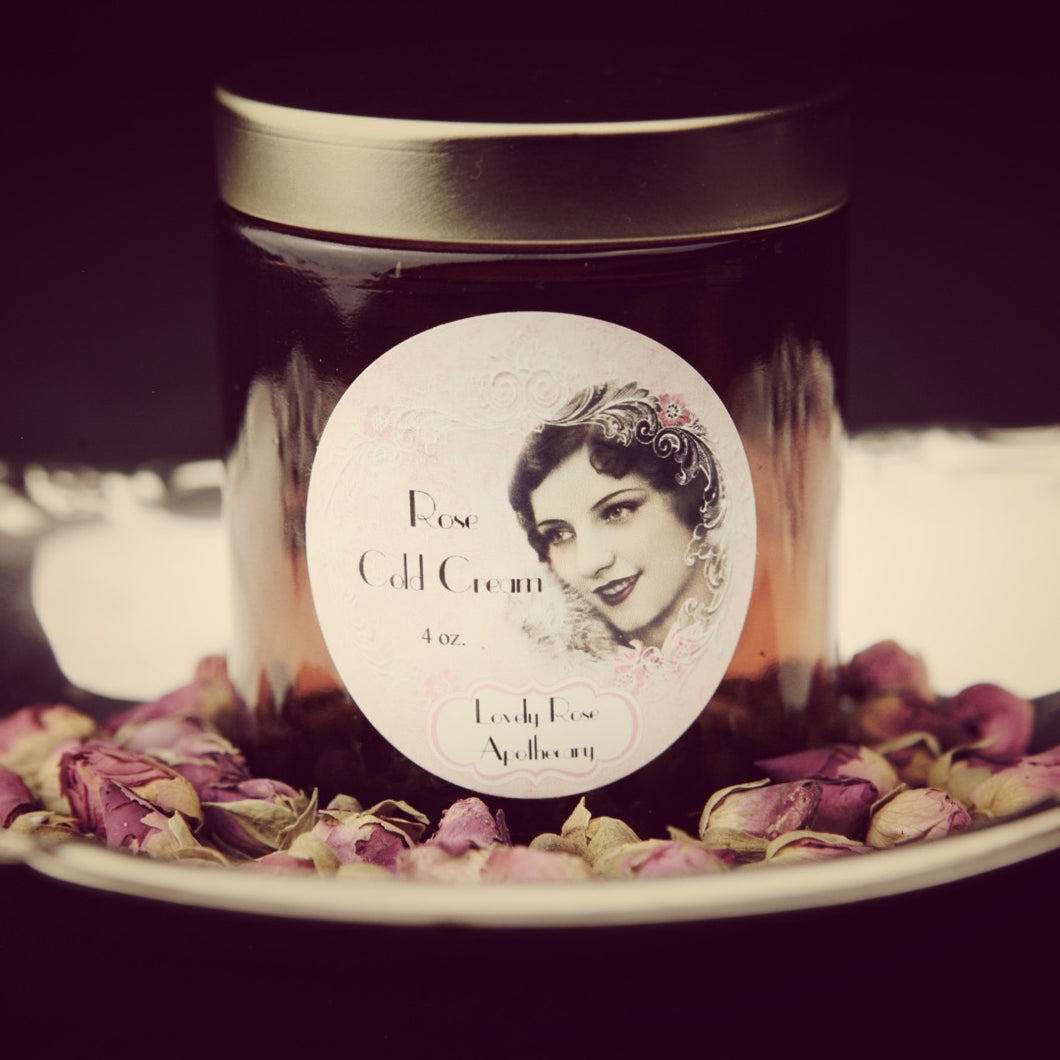 Rose Cold Cream - The Lovely Rose Apothecary